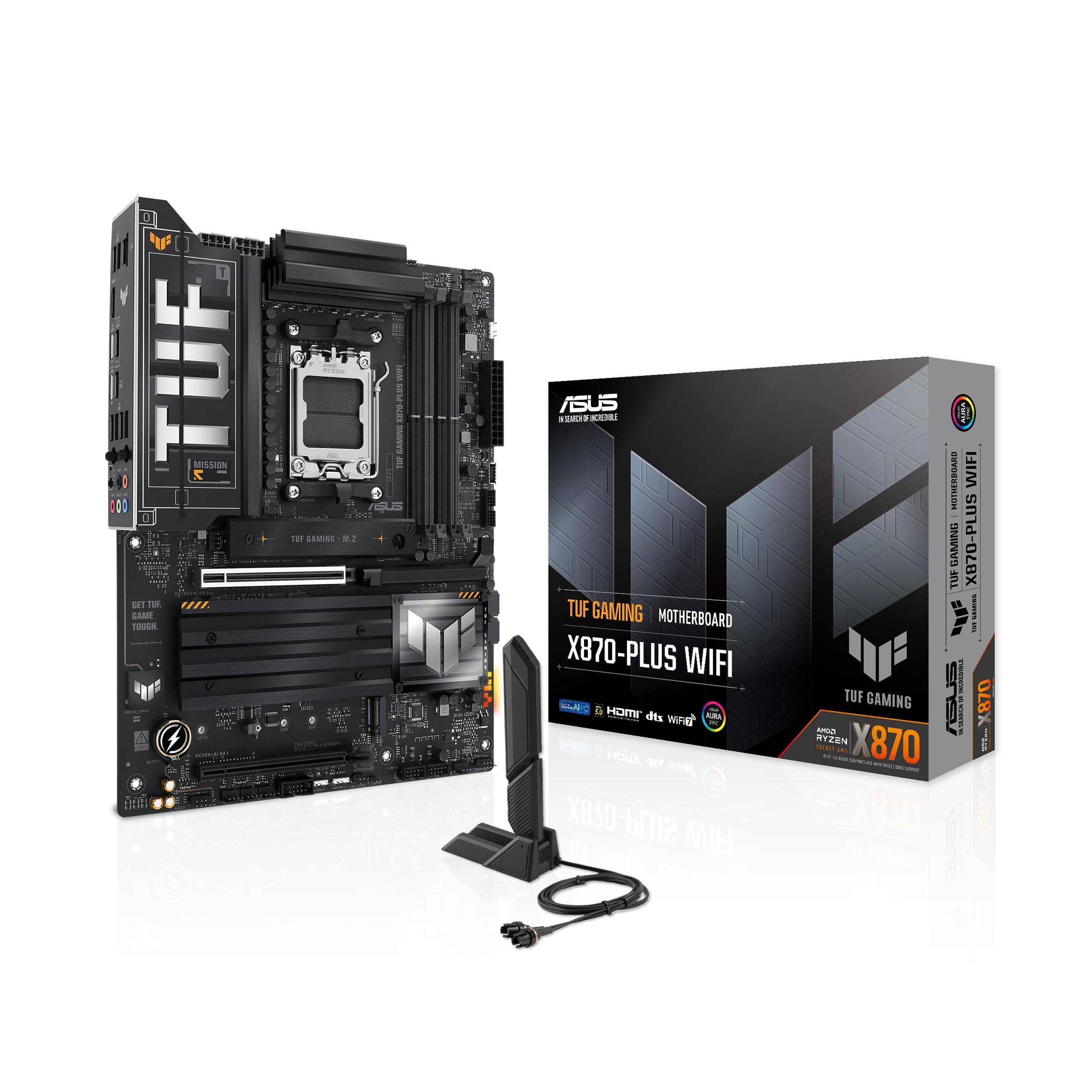 ASUS TUF GAMING X870-PLUS WIFI AM5 ATX Motherboard