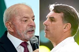 Pesquisas mostram a distância entre Lula e Flávio nos três maiores colégios eleitorais do país
