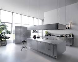 Stainless steel kitchen