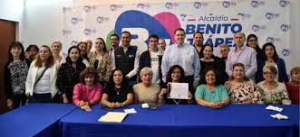 Alcalde Luis Mendoza y vecinos de la colonia General Anaya suman esfuerzos en beneficio de la comunidad benitojuarense