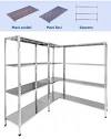 Scaffalature inox per alimenti