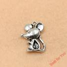 Pendentif argent rat souris