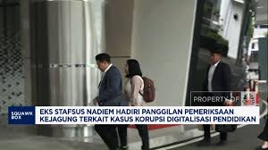 Video: Eks Stafsus Nadiem Hadiri Pemeriksaan Kejagung