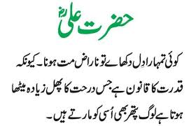 Image result for aqwal hazrat ali