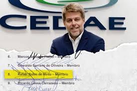 Novo presidente da Cedae assinou ata que viabilizou aporte no Master