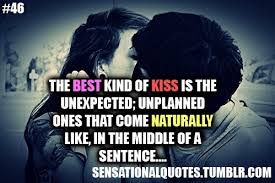 7 Romantic Quotes about the Magic of Kissing ... → 💘 Love via Relatably.com