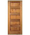 Solid core wood interior doors