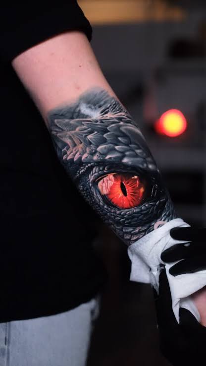 Dragon Eye Tattoo