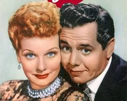 I Love Lucy 1951 TV series Lucille Ball as Lucy Ricardo Desi Arnaz as Ricky Ricardo Vivian Vance William Frawley black and white television stills iconic scenes chocolate factory grape stomping vitameatavegamin, AI generated