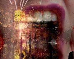 quantum nervous system visionary art human body as light conductor neural energy filaments consciousness artwork, AI generated