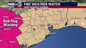 Houston Weather: Cold Front, Fire Watch, and Temperature Swings