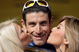 George Hincapie of the USA and riding for Columbia-Highroad takes the podium after he was awarded the most courageous rider jersey following the Individual ... - Tour%2Bof%2BCalifornia%2BStage%2B6%2BFDY8nh8lXAcl