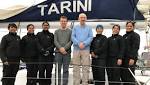 INSV Tarini moored Stanley, Falkland