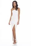 Asymmetric maxi dress