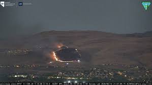 Fire east of D'Andrea in Sparks at 30 acres