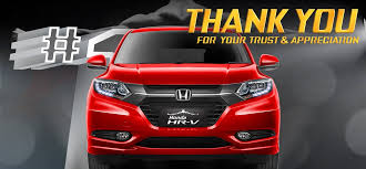 Gambar Mobil Honda HRV Berwarna Merah