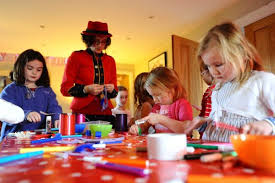Image result for creative art and craft theme birthday party ideas