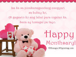 Tagalog Anniversary Messages Messages, Greetings and Wishes ... via Relatably.com