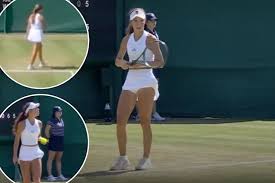 Moment 15-year-old tennis star Ida Wobker was booted out of Wimbledon for shocking on-court meltdown