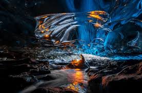 Image result for skaftafell ice cave in iceland