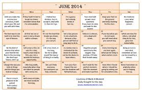 Yearly calendar quotes, Monthly motivational calendars 2014, 2014 ... via Relatably.com