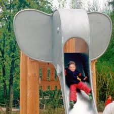 Elephant with Trunk Slide | Order No. 8.99210