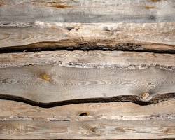 Image de vieux parquet bois fentes et fissures gros plan libre de droit