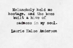 Melancholy is my ever lasting friend on Pinterest | Bukowski ... via Relatably.com