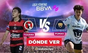 Tijuana Vs Pumas Femenil