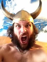Robert Wilkinson, screaming and wearing a viking helmet Of all the things you could do while in the back seat of a police car as you&#39;re being arrested for ... - robert-wilkinson