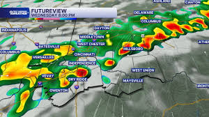 Timing out when storms develop Thursday