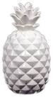 White Ceramic Pineapple Jar - Graham and Green