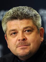 Head Coach Todd McLellan of the San Jose Sharks speaks to the media at a press conference during the Stanley Cup Western Conference ... - Todd%2BMcLellan%2BStanley%2BCup%2BWestern%2BConference%2BZ9j074Qg6xRl