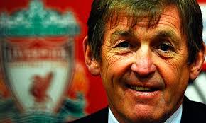 Kenny Dalglish, who left Liverpool in 1991, meets the press after taking over from Roy Hodgson. Photograph: Paul Ellis/AFP/Getty Images - Kenny-Dalglish-007