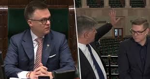 Hołownia nie wytrzymał i przerwał obrady Sejmu. "Przeszkadzacie"