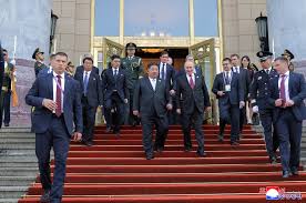 Kim Jong Un and Vladimir Putin Forge Stronger Alliance, Pledging Unwavering Support
