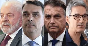 Atlas Bloomberg: Lula empata com Flávio, Jair e Zema em eventual 2º turno