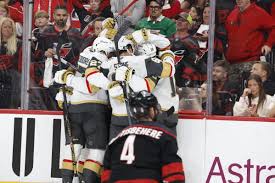 Tomas Hertl’s late goal lifts Golden Knights past Hurricanes 5-4 to open Stanley Cup Final