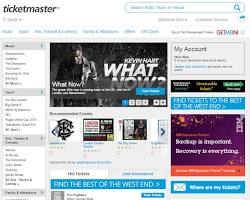 Imagen de Ticketmaster Website