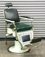 1950aposs Theo A. Kochs Restoration Timeline - Custom Barber Chair