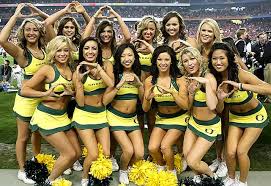 Resultado de imagem para oregon cheerleaders calendar 2014