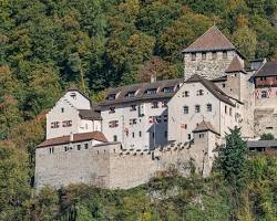 Castelo Imagem de Vaduz, Liechtenstein