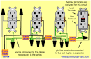 Wiring Diagrams Multiple Receptacle Outlets - m