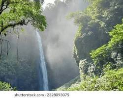 Gambar Curug Cipendok with its cascading water