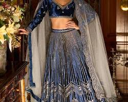 Image of Velvet Lehenga