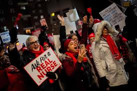 Nearly 15,000 Nurses Go on Strike at Major New York City Hospitals
