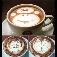 Hasil gambar untuk menghias kopi