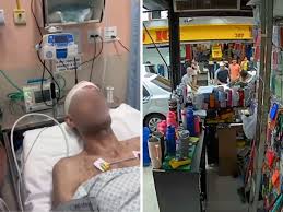 Baleado na testa em assalto passa por 7h de cirurgia para retirar munição; 'osso frontal espesso' o salvou, diz filha
