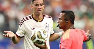 Was France free-kick against Spain overruled by VAR in World Cup semi-final?