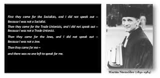 Martin Niemoller Quotes. QuotesGram via Relatably.com